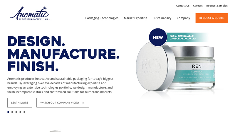 Innovative anodized aluminum packaging for the world