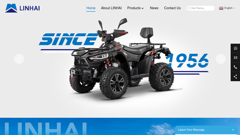 Atv, Utv, Off Road Vehicle, Cuatrimoto - LINHAI