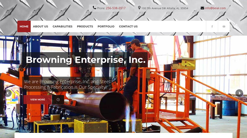 Heavy Metal & Custom Steel Fabrication Company Attalla Alabama