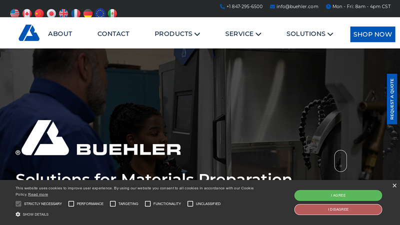 Solutions for Materials Preparation, Testing & Analysis - Buehler - Metallography Equipment & Supplies for Sample Preparation