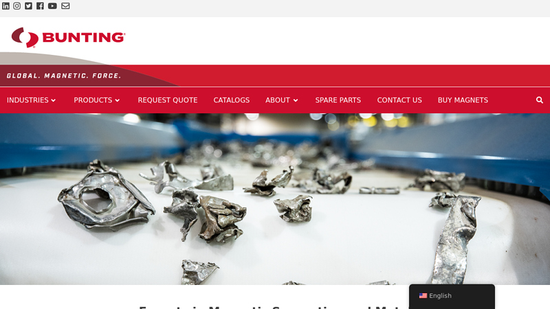 Bunting Magnetics: A Global Leader in Magnetics Solutions