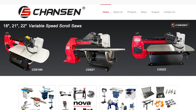 CHANSEN Woodworking Machine Tools & Woodworking Equipment