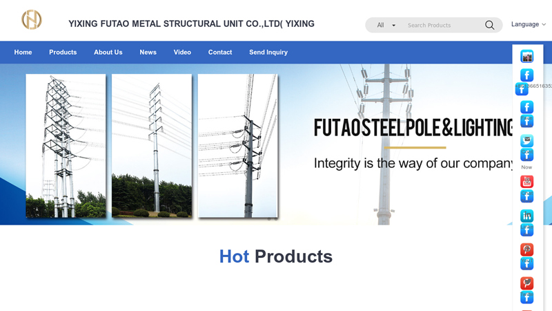 China Steel Pole,Wire Pole,Lighting Pole,Monopole Tower Manufacturer