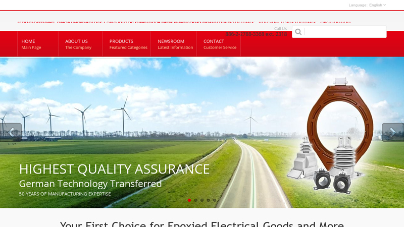 CHALLENGE INDUSTRIAL CO., LTD. | Expert manufacturer of current transformers, voltage transformers, distribution transformers, epoxy insulators, and other electrical and electronic apparatus.