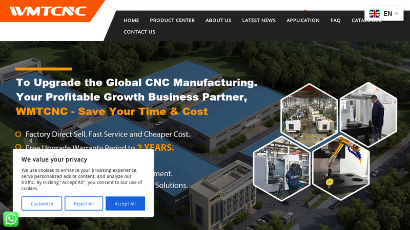 Home - WMT CNC Industrial Co.
