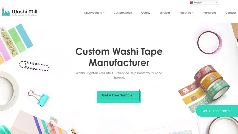 Trusted Washi Tape Manufacturer | Washi Mill