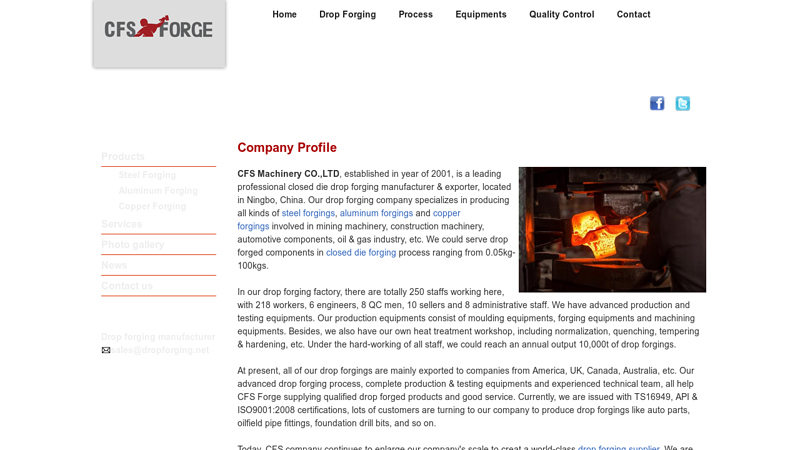 Drop Forging, Closed Die Forging