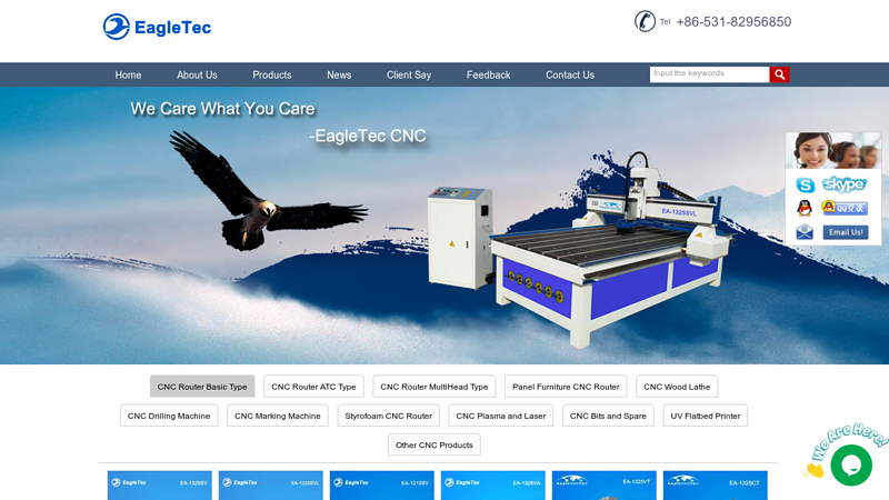 China CNC Router Manufacturer - EagleTec -