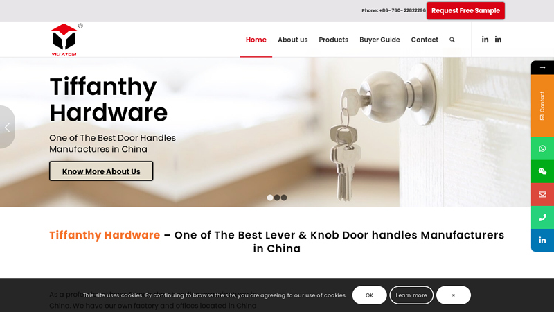 Lever & Knob Door Handles Manufacturer and Supplier in China