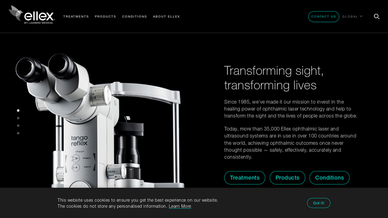 Ophthalmic Lasers | Eye Surgery Laser Equipment Manufacturers | Ellex Australia