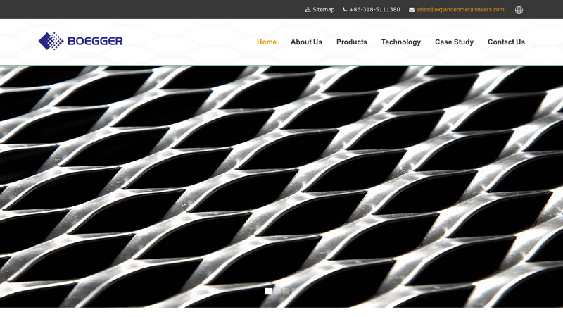 Expanded Metal Sheet for Security and Decoration