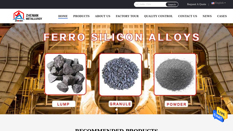 Quality Ferro Silicon Alloy & Ferro Silicon Powder factory from China