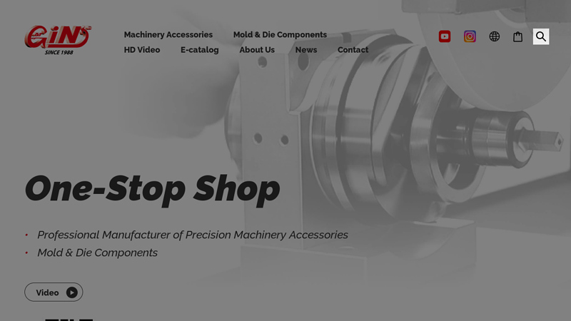 Gin Tech - Taiwan Machinery Accessories Supplier