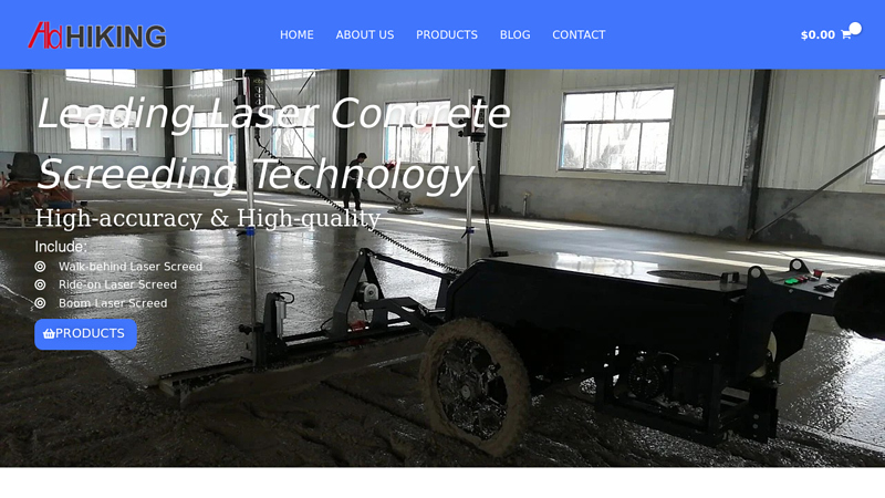 Laser Screed For Sale In Good Price - Hiking Machinery