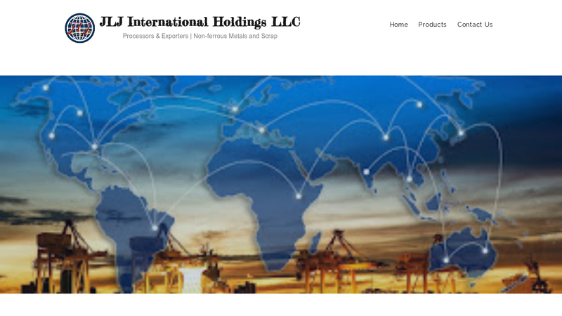 JLJ INTERNATIONAL HLDGS, LLC. NONFERROUS SCRAP METAL EXPORTER IN USA