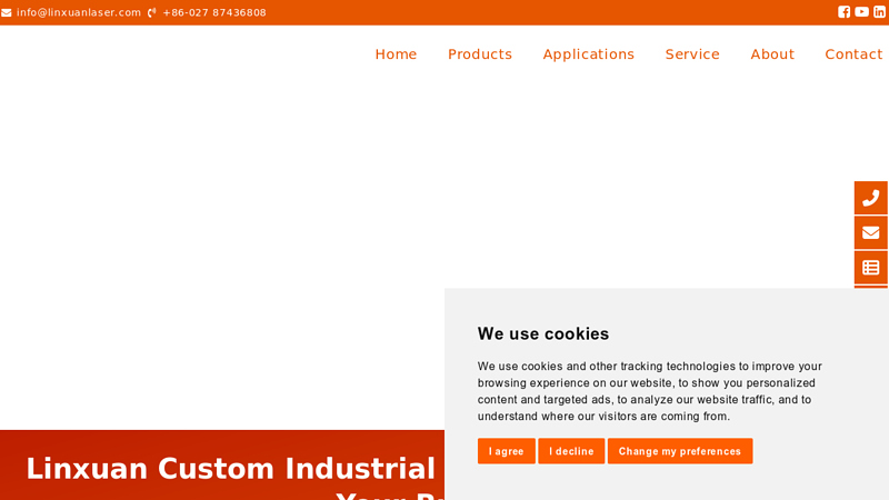 China Laser Marking Machine Manufacturer, Laser Engraver Supplier - Linxuan Laser
