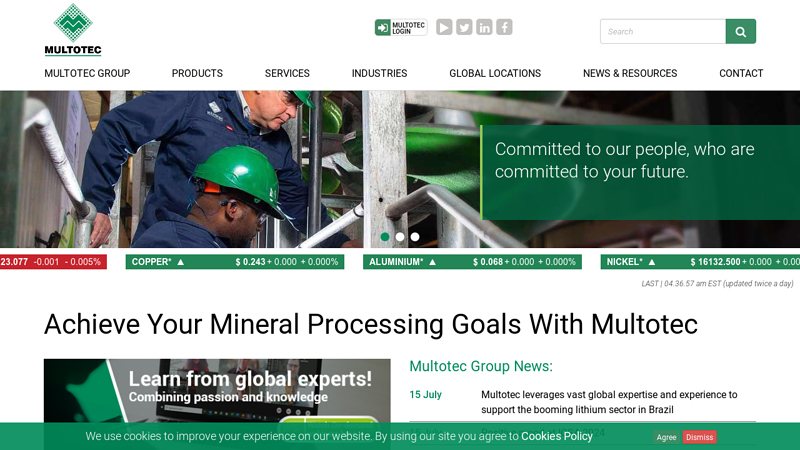 Multotec | Mineral Processing