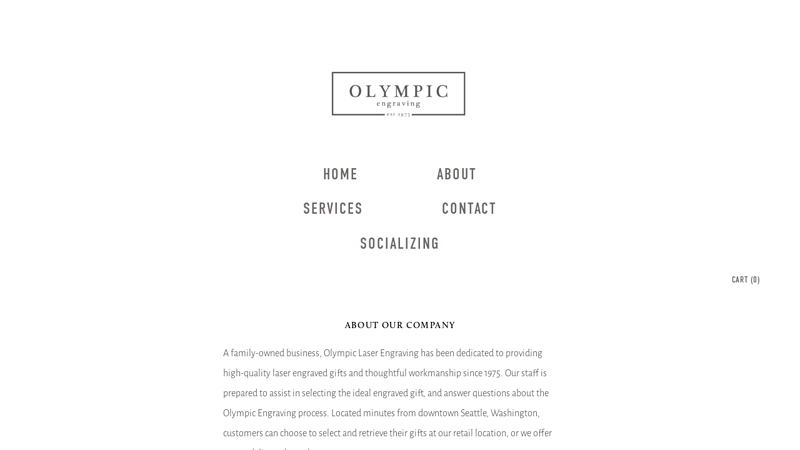 Olympic Laser Engraving