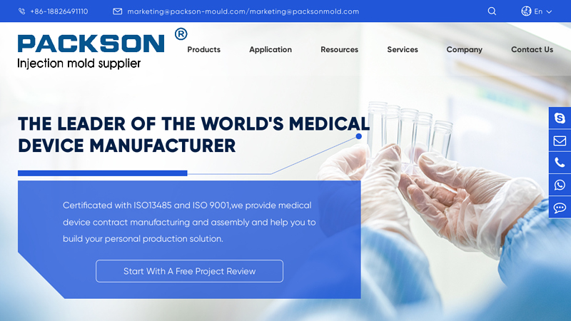 Injection molding service, Injection Molding factory/Manufacturers/Company In China | Packson