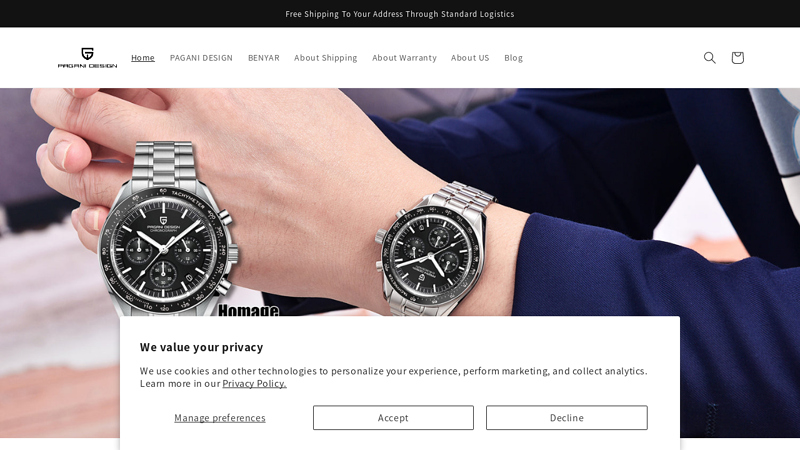 PAGANI DESIGN Watches Official Website  PAGANI DESIGN Official Store