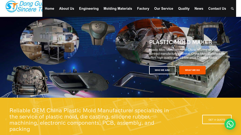 China Mold Maker, Best No 1 Plastic Mold Manufacturer in China