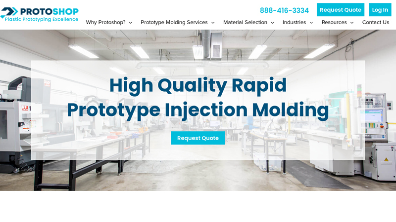 Rapid Prototype Injection Molding & Prototype Tooling | Protoshop Inc.