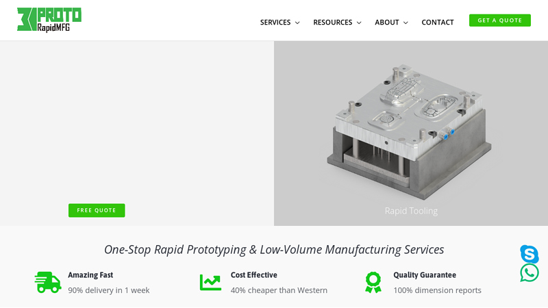 Rapid Tooling ChinaRapid Prototyping Services - ProtoWe?