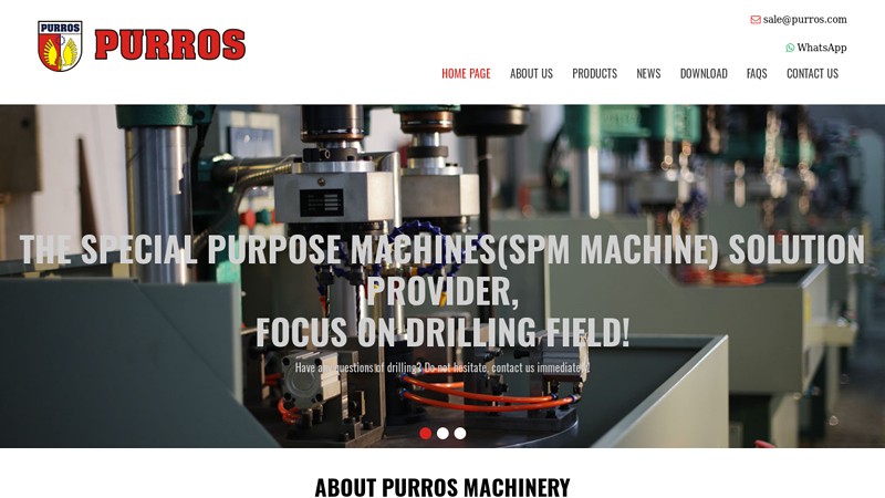 Special Purpose Machines (SPM) Manufacturers, Exporters & Suppliers - Purros Machinery