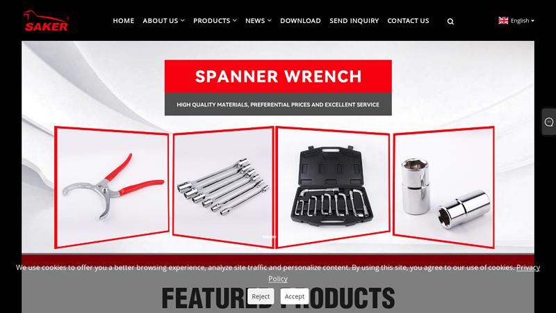 China Spanner Wrench, Refrigeration Tool Manufacturers, Impact Driver Set Suppliers - Saker