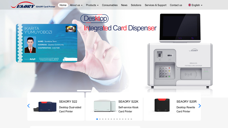 Smart ID Card Printing Machine and PVC Card Printer | Seaory Printer