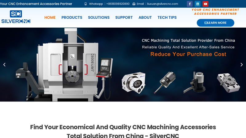 CNC Machining Accessories China Manufacturer/Supplier - SilverCNC