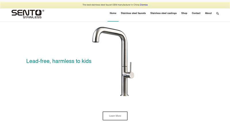 Stainless steel faucets C SUS304/316
