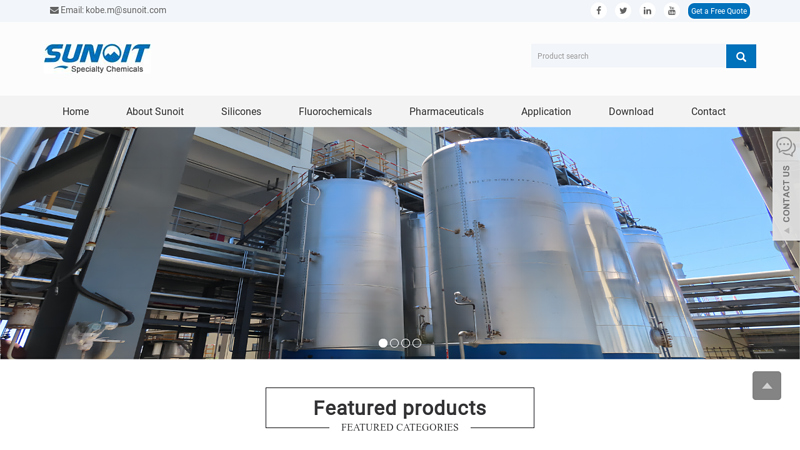 Sunoit Chemicals: Innovator of Silicone and Fluorine Specialty Chemicals