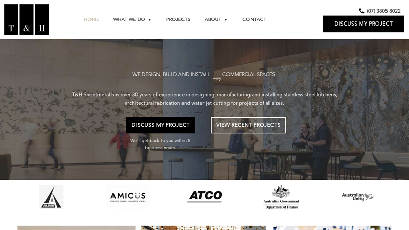 Stainless Steel Fabrication & Kitchen Design - T&H Sheetmetal