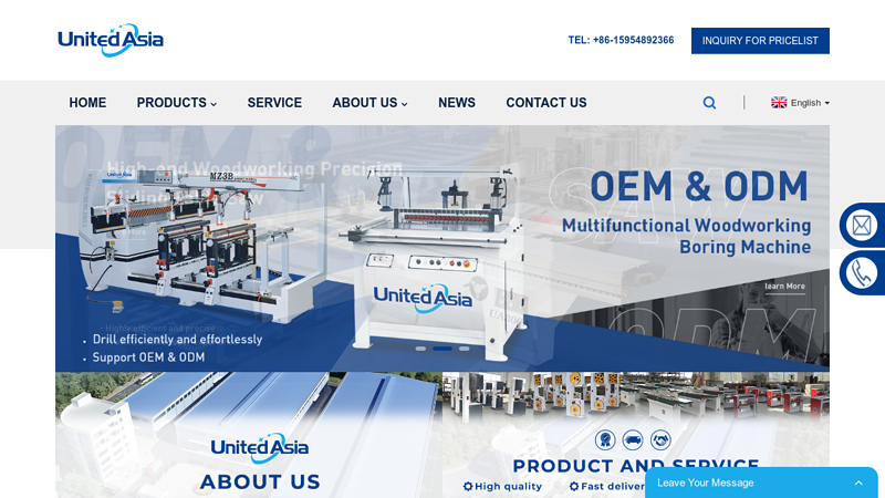 Wood Machine, Woodworking Cnc, Cnc Router - United Asia