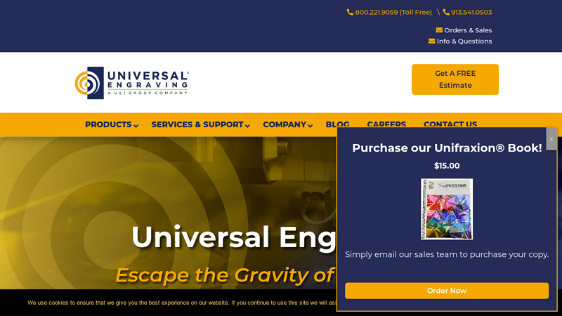 Universal Engraving, Inc: Escape the Gravity of Mediocrity