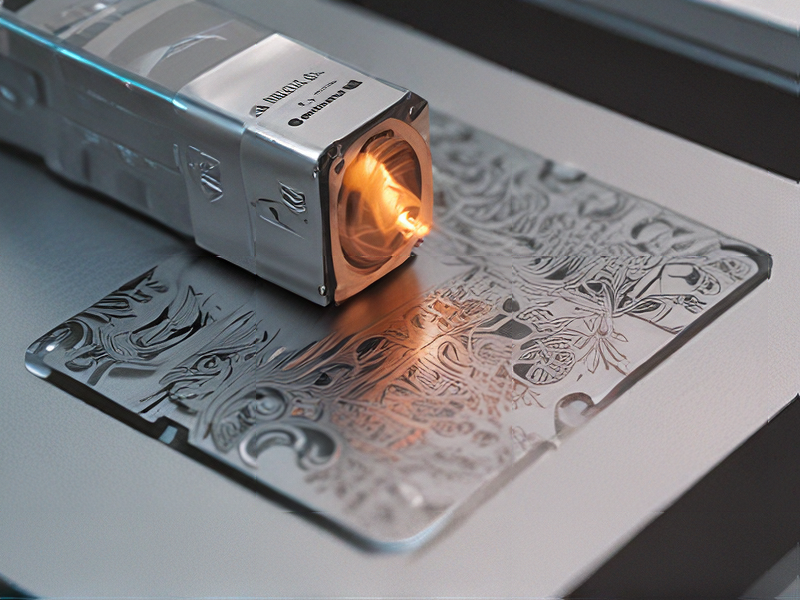 laser etching for metal