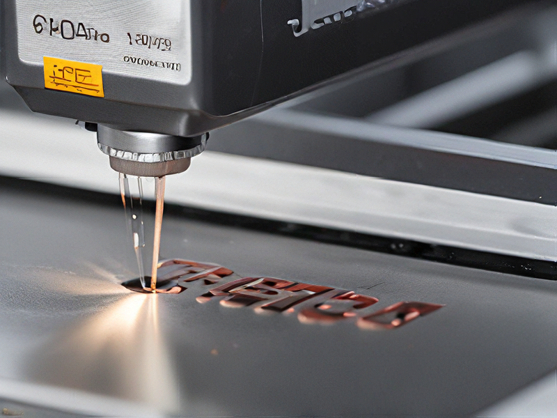 laser marking machine on metal