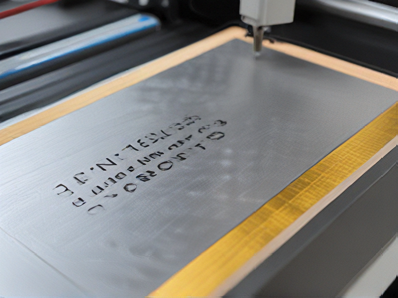 laser engraving machine on metal