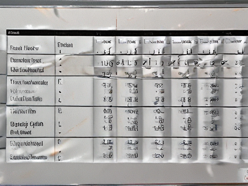 machining finish chart