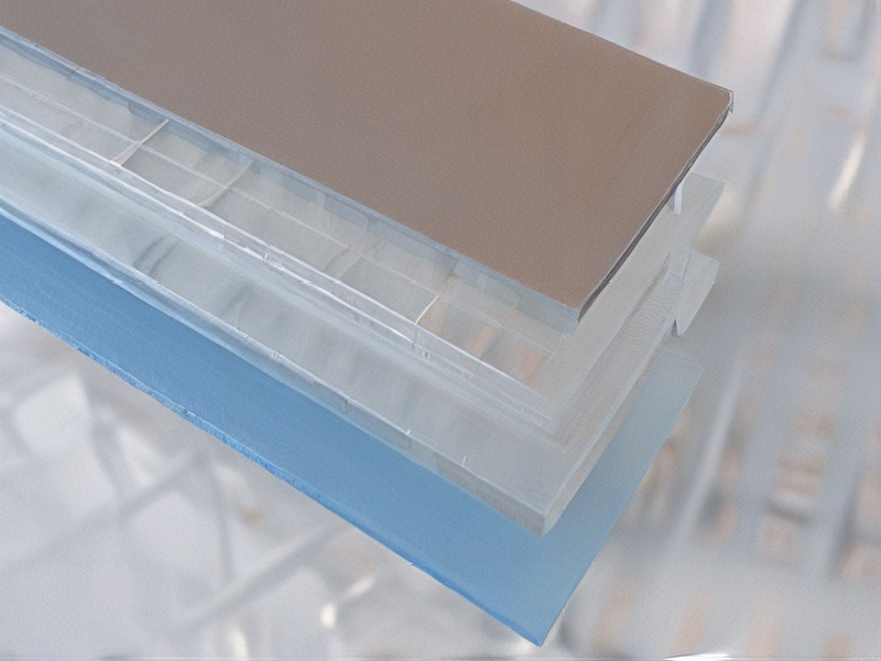 thin sheet of plastic