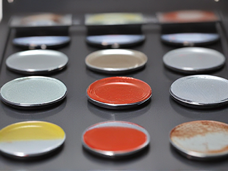 enamel paint on metal