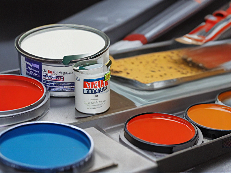 enamel paint metal