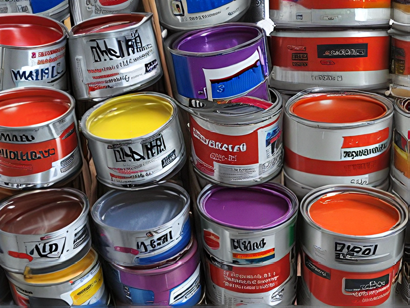 enamel paint metal